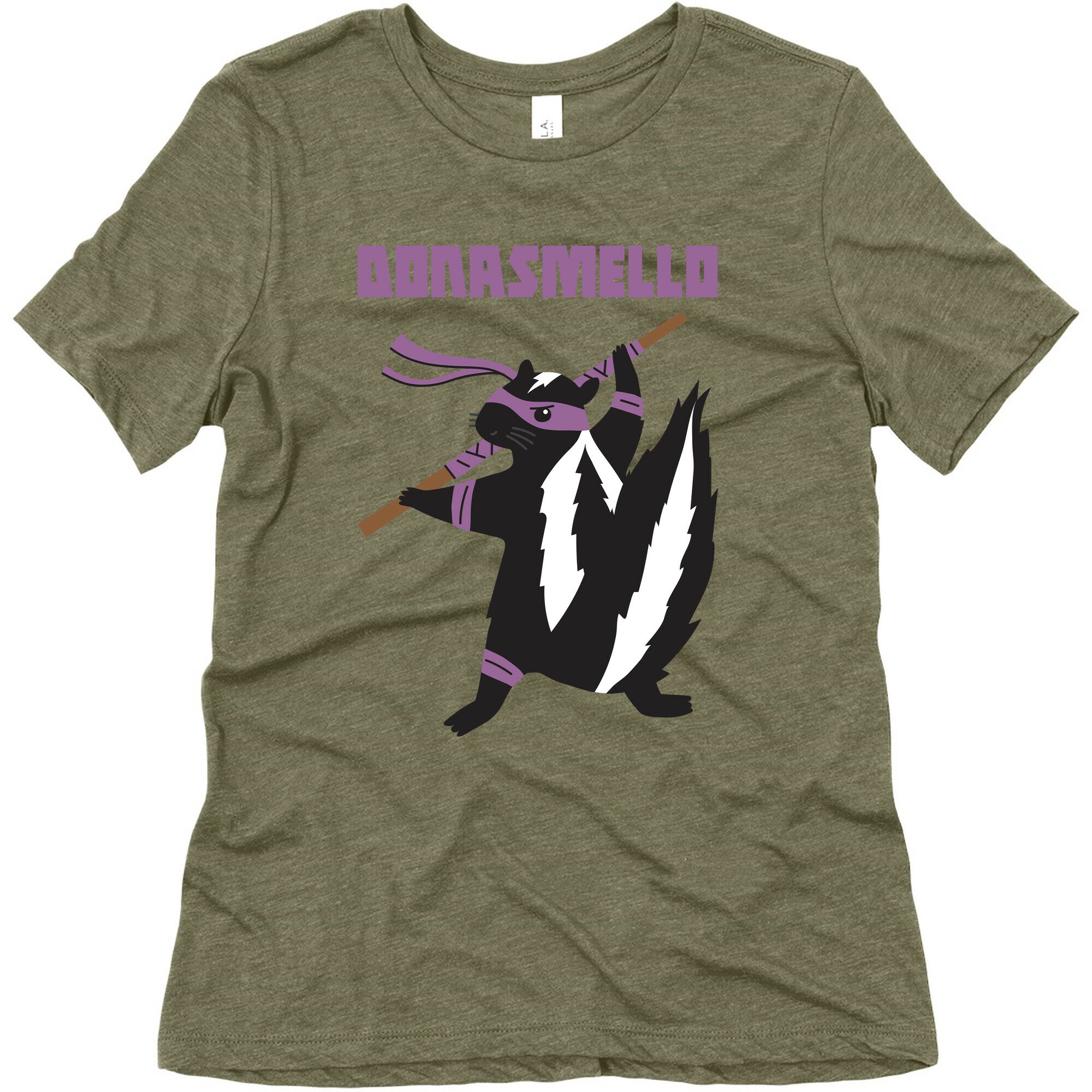 Donasmello (Donatello Skunk) Women's Triblend Tee